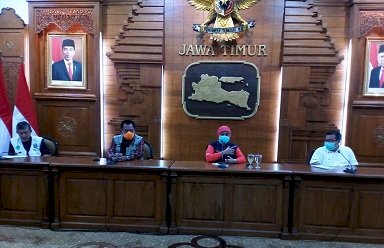 Kabar Baik, Positif Covid-19 di Jawa Timur Tidak Bertambah