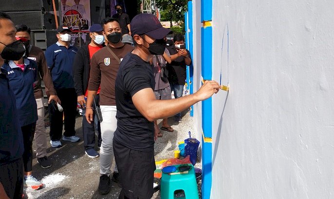 Mural BatiK Kontes Bangkitkan UMKM Disaat Pandemi