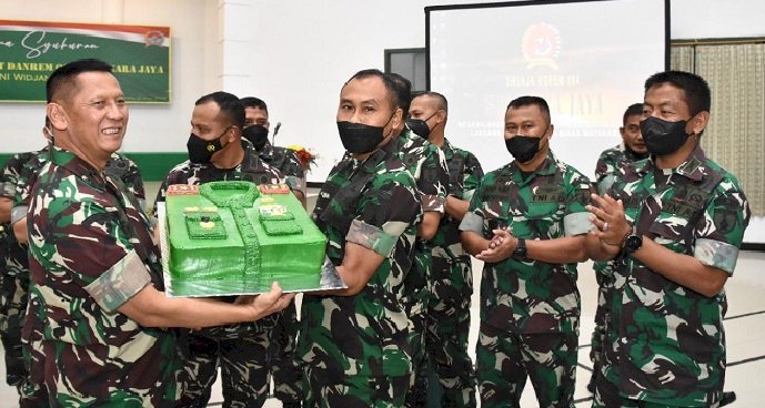 Pangkat Naik Brigjen TNI, Danrem 084/BJ Gelar Syukuran