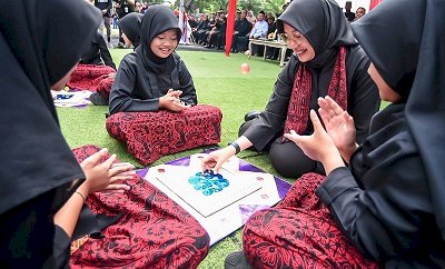 Ribuan Anak di Banyuwangi Ikuti Festival Permainan Tradisional