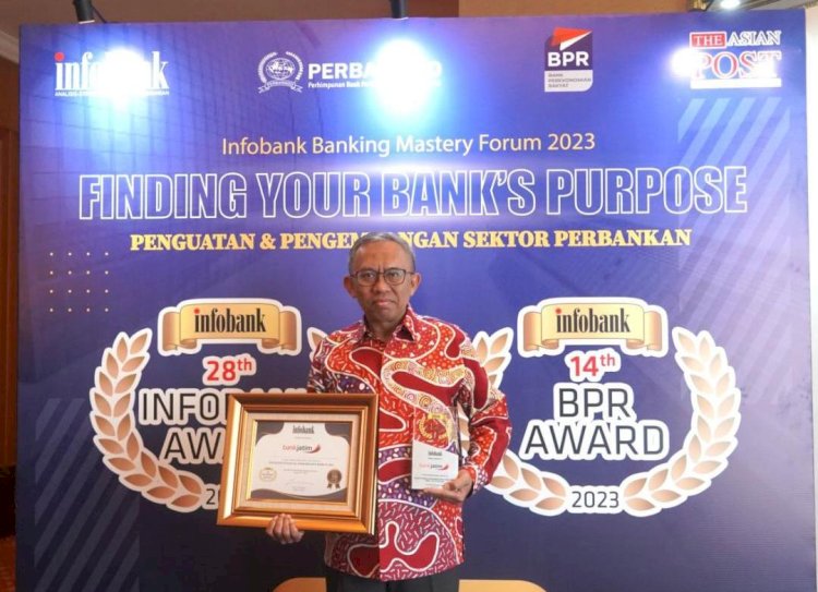 Bank Jatim Raih Penghargaan dari Infobank
