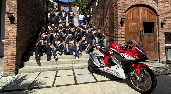 Satmori MPM Honda Jatim, Biker Honda CBR250RR Antusias Mengikuti  dari Surabaya hingga Trawas