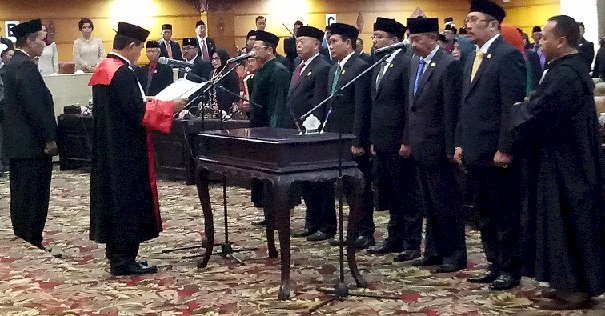Pimpinan DPRD Jawa Timur Periode 2019-2024 Resmi Dilantik