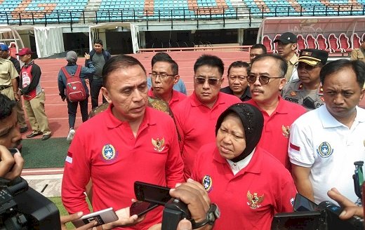 Pantau Kesiapan Surabaya Tuan Ruma Piala Dunia U-20, Ketum PSSI Tinjau Stadion GBT