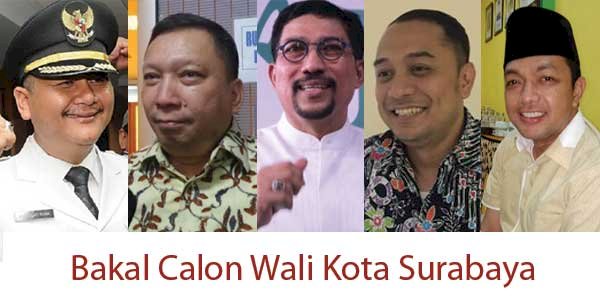 Siapa Calon Wali Kota Surabaya Pilihan Anda?