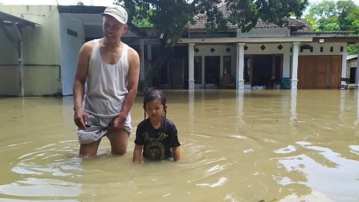 Korban Banjir Mulai Keluhkan Gatal-Gatal