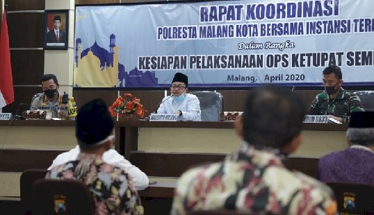 Ops Ketupat Semeru 2020  di Kota Malang, Warga Diimbau Tak Sembarangan Buka Pasar Takjil 