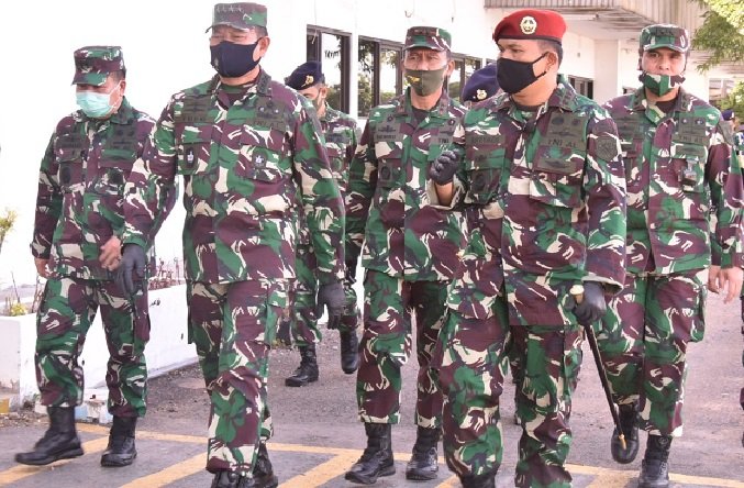 Kunjungi Koarmada II, Kasal Tinjau Komando Latihan dan Gedung Puskopaska TNI AL