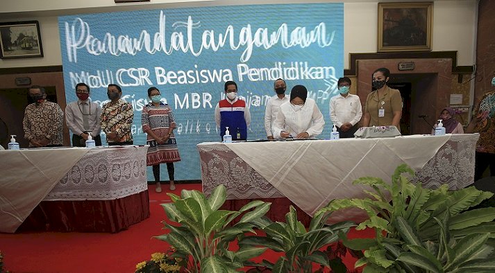 Pemkot Surabaya Gandeng 36 Perusahaan dan Lembaga , Tanggung Biaya Pendidikan Pelajar SMP 
