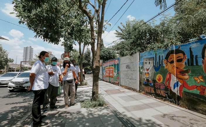 Lomba Mural KPU Kota Surabaya, Juri Tentukan Tiga Karya Terbaik