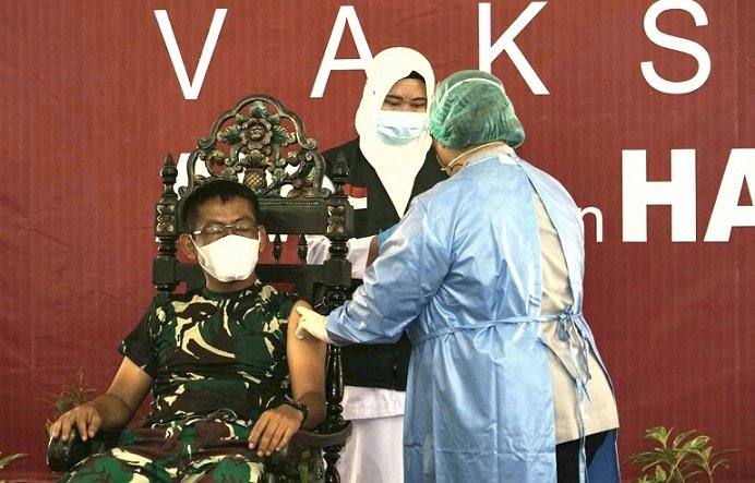 Vaksinasi Covid-19 di Sumenep, Bupati dan Wabup Tidak Lolos Skrining