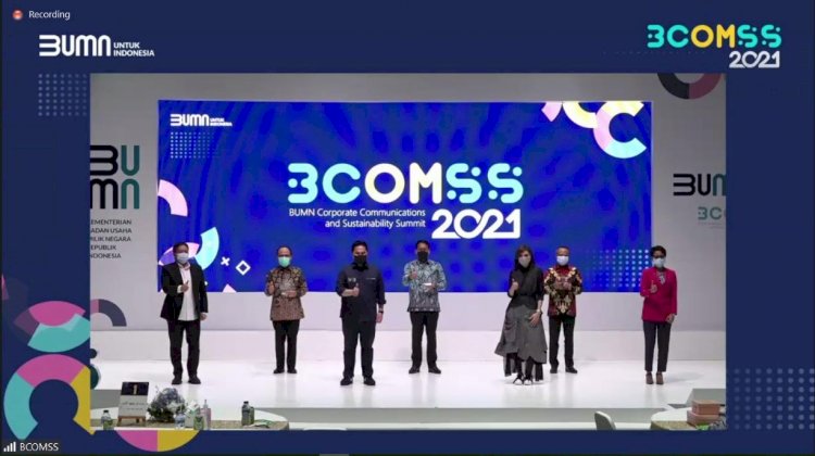 Jasa Marga Raih Penghargaan di Ajang BCOMSS 2021
