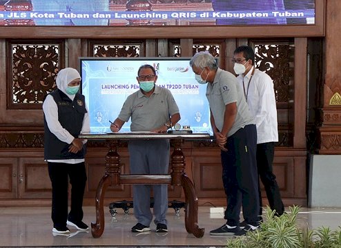 Bank Jatim dan Dishub Tuban Launching Uji KIR, Pilot Project Pertama di Jatim