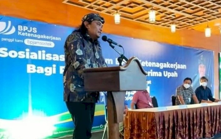 Sinergi dengan BPJAMSOSTEK, Anggota DPR RI Nurhadi Sosialisasikan Program Jaminan Sosial BPU