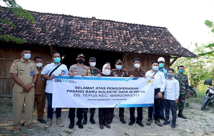 Dusun Tepus Kian Terang, PLN UP3 Bojonegoro Tingkatkan Rasio Elektrifikasi Jadi 99,26 Persen