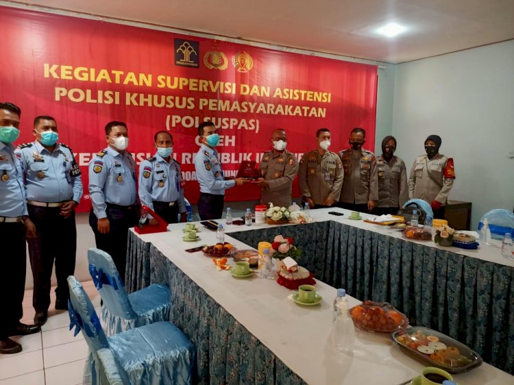 Korbinmas Polri Supervisi ke Lapas Kelas I Surabaya