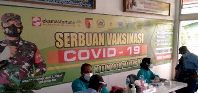 Belum Vaksin, Warga Kabupaten Malang dapat Vaksin Moderna