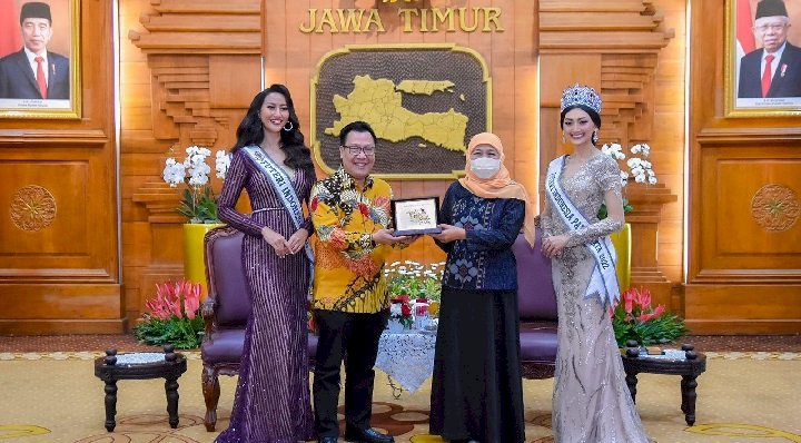Audiensi Puteri Indonesia Pariwisata 2022, Khofifah Optimistis Pariwisata Jatim Meningkat