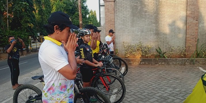 Tampil Diajang Porprov, Atlet Balap Sepeda Tuban Diminta Kerja Keras
