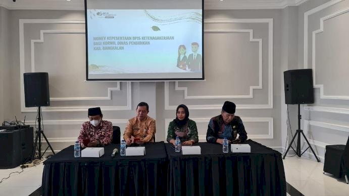 BPJS Kenagakerjaan-Pemkab Bangkalan Bersinergi, Beri Jaminan Sosial Tenaga Pendidik