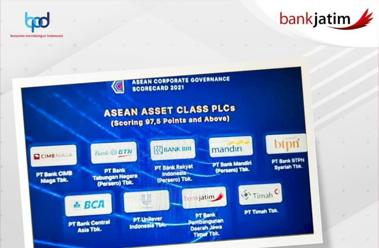 Bank Jatim Masuk Etalase ASEAN Asset Class PLCs