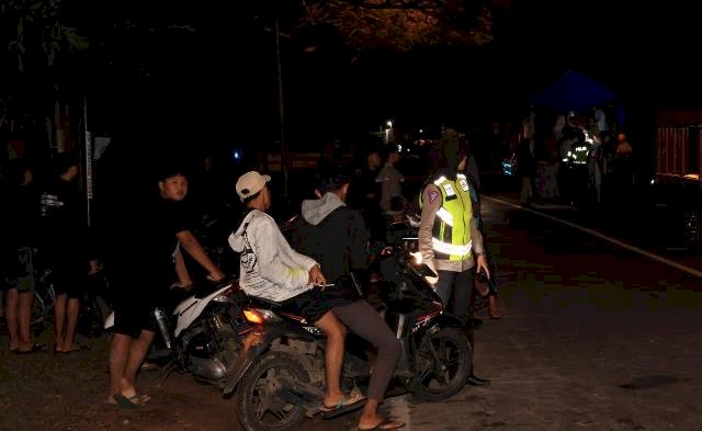 Razia Balap Liar dan Knalpot Brong di Tuban, Ratusan Motor Diamankan, Diminta Kembalikan Standart