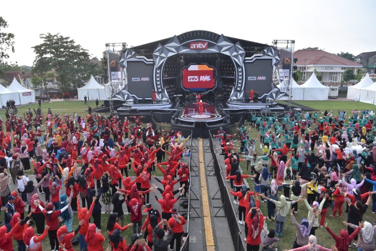 Festival ANTV Rame Hadir di HUT Kediri Kediri