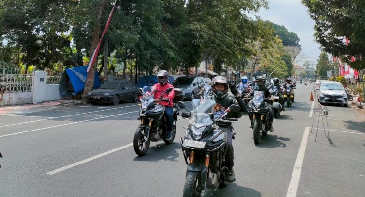 Konvoi Kemerdekaan Komunitas Honda, Touring hingga Aksi Sosial