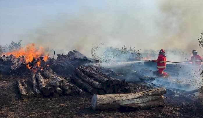 Usai Kebakaran Lahan Kilang Pertamina, KPI GRR Tuban Langsung Turun ke Masyarakat
