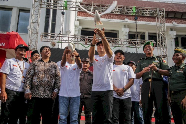Deklarasi Pemilu Damai 2024, Jaga Kondusivitas Surabaya