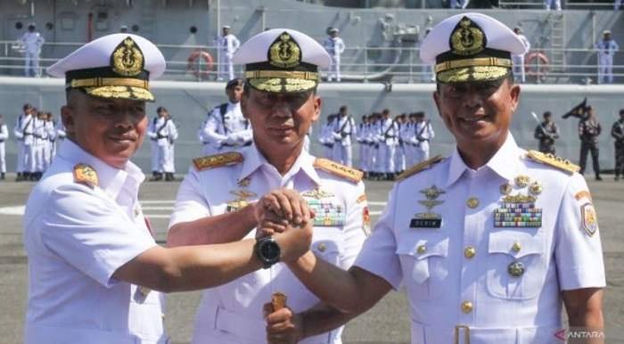 Laksda TNI Ariantyo Resmi Jabat Pangkoarmada II
