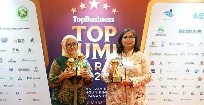 RSUD Gambiran dan Perumda BPR Kota Jadi Top BUMD Award 2024 Bintang 4,  Pj Wali Kota Kediri Dapat Penghargaan Top Pembina BUMD