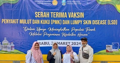 Kabupaten Probolinggo Terima 24 Ribu Dosis Vaksin PMK