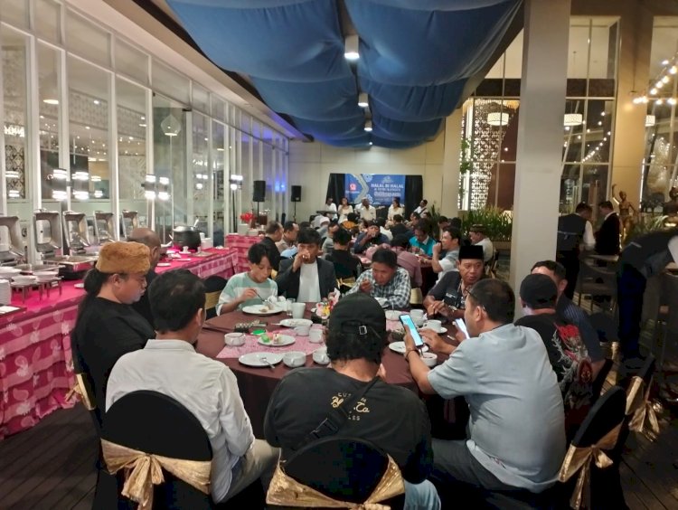 Halal Bihalal, Pererat Silaturahmi Media dan Aktivis hingga Kepolisian di Banyuwangi