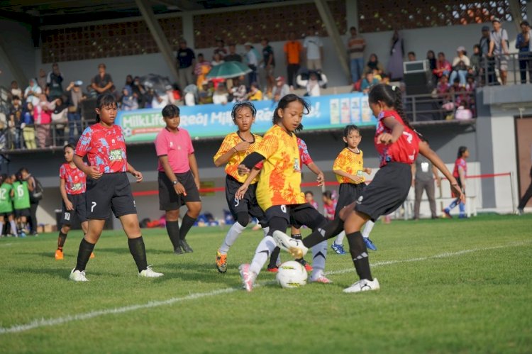 MilkLife Soccer Challenge-Surabaya Series 1 Bidik Calon Srikandi Sepak Bola Masa Depan di Kota Pahlawan